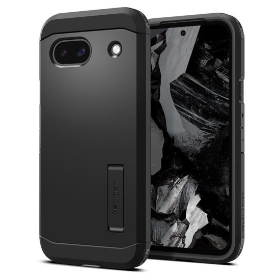 Husa Spigen Tough Armor pentru Google Pixel 8a, negru (Spigen, Pixel 8a) by www.silkase.ro Husa Spigen Tough Armor pentru Google Pixel 8a, negru (Pixel 8a, ACS07264) by www.silkase.ro