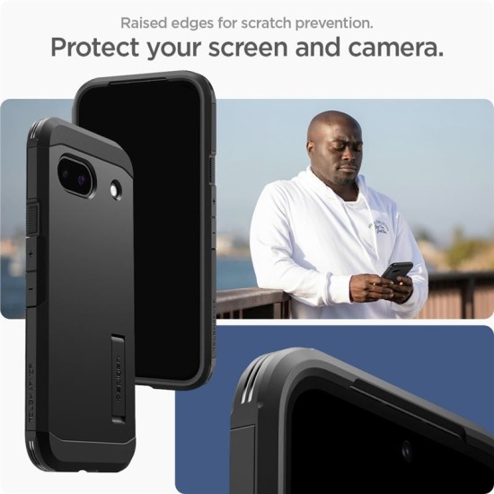 Husa Spigen Tough Armor pentru Google Pixel 8a, negru (Spigen, Pixel 8a) by www.silkase.ro Husa Spigen Tough Armor pentru Google Pixel 8a, negru (Pixel 8a, ACS07264) by www.silkase.ro
