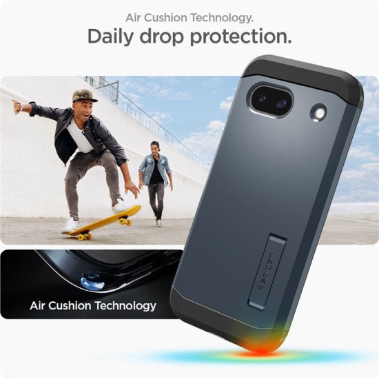 Husa Spigen Tough Armor pentru Google Pixel 8a, metalic (Spigen, Pixel 8a) by www.silkase.ro Husa Spigen Tough Armor pentru Google Pixel 8a, metalic (Pixel 8a, ACS07265) by www.silkase.ro