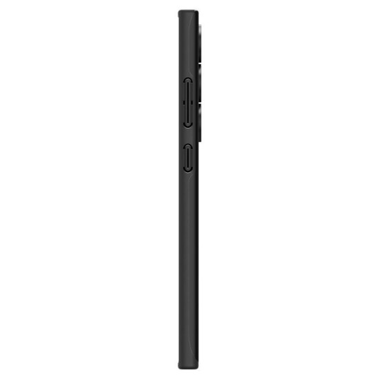 Husa slim Spigen Thin Fit compatibila cu Samsung Galaxy S24 Ultra Black (S24 Ultra, ACS07281) by www.silkase.ro