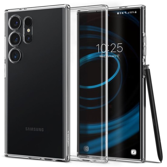 Husa Spigen Liquid Crystal compatibila cu Samsung Galaxy S24 Ultra Crystal Clear (Spigen, S24 Ultra) by www.silkase.ro Husa Spigen Liquid Crystal compatibila cu Samsung Galaxy S24 Ultra Crystal Clear (S24 Ultra, ACS07283) by www.silkase.ro