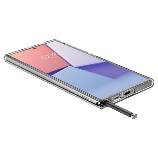 Husa Spigen Liquid Crystal compatibila cu Samsung Galaxy S24 Ultra Crystal Clear (Spigen, S24 Ultra) by www.silkase.ro Husa Spigen Liquid Crystal compatibila cu Samsung Galaxy S24 Ultra Crystal Clear (S24 Ultra, ACS07283) by www.silkase.ro