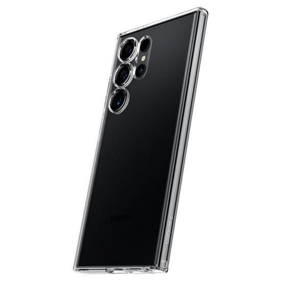 Husa Spigen Liquid Crystal compatibila cu Samsung Galaxy S24 Ultra Crystal Clear (Spigen, S24 Ultra) by www.silkase.ro Husa Spigen Liquid Crystal compatibila cu Samsung Galaxy S24 Ultra Crystal Clear (S24 Ultra, ACS07283) by www.silkase.ro