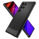 Husa Spigen Rugged Armor pentru Samsung Galaxy S24 Ultra, culoare negru mat (Telefoane Samsung, ACS07286) by www.silkase.ro