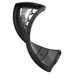 Husa Spigen Rugged Armor pentru Samsung Galaxy S24 Ultra, culoare negru mat