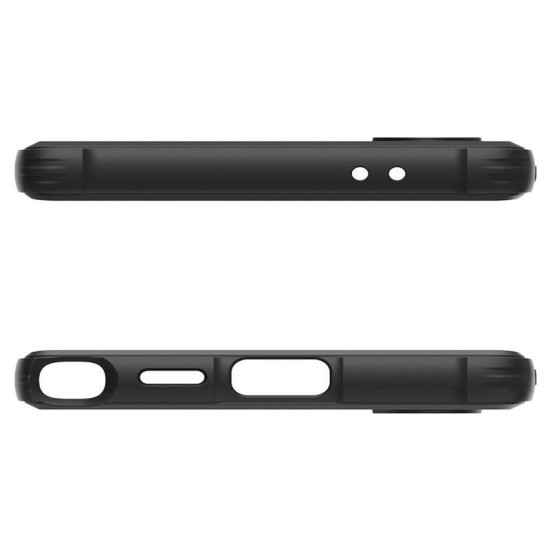 Husa Spigen Rugged Armor pentru Samsung Galaxy S24 Ultra, culoare negru mat (Telefoane Samsung, ACS07286) by www.silkase.ro