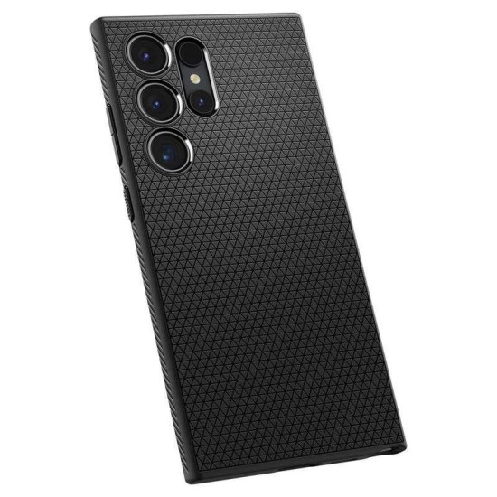 Husa pentru Samsung Galaxy S24 Ultra - Spigen Liquid Air - Matte Black (Spigen, S24 Ultra) by www.silkase.ro Husa pentru Samsung Galaxy S24 Ultra - Spigen Liquid Air - Matte Black (S24 Ultra, ACS07287) by www.silkase.ro