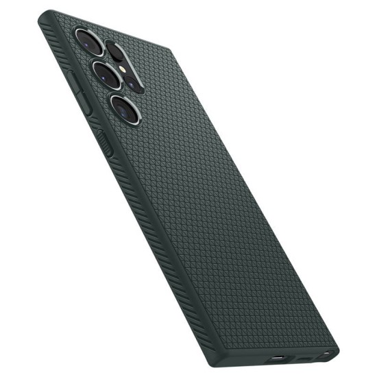 Husa pentru Samsung Galaxy S24 Ultra, Spigen Liquid Air, Abyss Green (Spigen, S24 Ultra) by www.silkase.ro Husa pentru Samsung Galaxy S24 Ultra, Spigen Liquid Air, Abyss Green (S24 Ultra, ACS07288) by www.silkase.ro