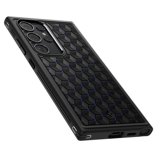Husa Spigen Cryo Armor compatibila cu Samsung Galaxy S24 Ultra Blue (S24 Ultra, ACS07290) by www.silkase.ro