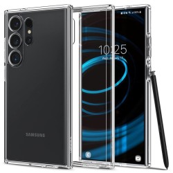 Husa Spigen Ultra Hybrid pentru Samsung Galaxy S24 Ultra Transparent