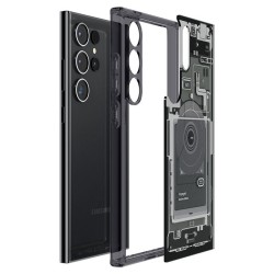 Husa pentru Samsung Galaxy S24 Ultra - Spigen Ultra Hybrid Zero One - Matte Black