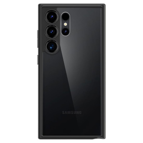 Husa Spigen Ultra Hybrid pentru Samsung Galaxy S24 Ultra, culoare transparent/negru mat (UAG, Telefoane Samsung) by www.silkase.ro Husa Spigen Ultra Hybrid pentru Samsung Galaxy S24 Ultra, culoare transparent/negru mat (Telefoane Samsung, ACS07295) by www.silkase.ro