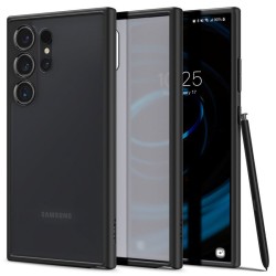 Husa Spigen Ultra Hybrid compatibila cu Samsung Galaxy S24 Ultra Frost Black