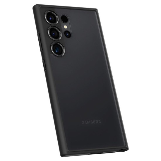 Husa Spigen Ultra Hybrid compatibila cu Samsung Galaxy S24 Ultra Frost Black (Spigen, S24 Ultra) by www.silkase.ro Husa Spigen Ultra Hybrid compatibila cu Samsung Galaxy S24 Ultra Frost Black (S24 Ultra, ACS07296) by www.silkase.ro
