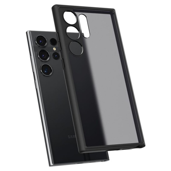 Husa Spigen Ultra Hybrid compatibila cu Samsung Galaxy S24 Ultra Frost Black (Spigen, S24 Ultra) by www.silkase.ro Husa Spigen Ultra Hybrid compatibila cu Samsung Galaxy S24 Ultra Frost Black (S24 Ultra, ACS07296) by www.silkase.ro