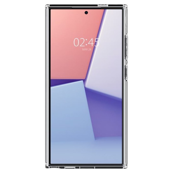 Husa pentru Samsung Galaxy S24 Ultra, Spigen, TPU/Policarbonat, Transprent/Alb (Spigen, S24 Ultra) by www.silkase.ro Husa pentru Samsung Galaxy S24 Ultra, Spigen, TPU/Policarbonat, Transprent/Alb (S24 Ultra, ACS07297) by www.silkase.ro