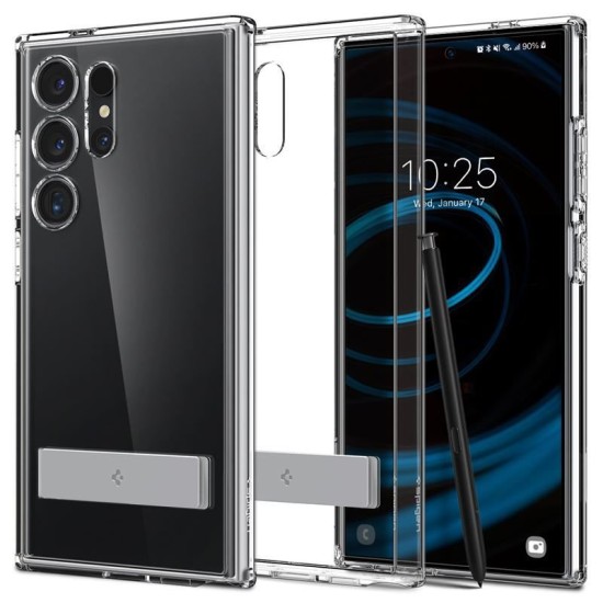 Husa telefon Spigen, Compatibil cu Samsung Galaxy S24 Ultra, TPU, Transparent (Spigen, S24 Ultra) by www.silkase.ro Husa telefon Spigen, Compatibil cu Samsung Galaxy S24 Ultra, TPU, Transparent (S24 Ultra, ACS07299) by www.silkase.ro