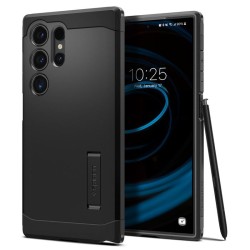 Husa Spigen Tough Armor pentru Samsung Galaxy S24 Ultra, culoare negru