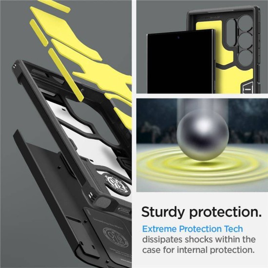 Husa Spigen Tough Armor pentru Samsung Galaxy S24 Ultra, culoare negru (UAG, Telefoane Samsung) by www.silkase.ro Husa Spigen Tough Armor pentru Samsung Galaxy S24 Ultra, culoare negru (Telefoane Samsung, ACS07300) by www.silkase.ro