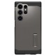 Husa Spigen Tough Armor pentru Samsung Galaxy S24 Ultra, culoare gunmetal (Telefoane Samsung, ACS07301) by www.silkase.ro