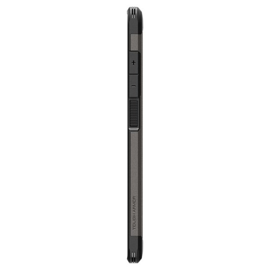 Husa Spigen Tough Armor pentru Samsung Galaxy S24 Ultra, culoare gunmetal (Telefoane Samsung, ACS07301) by www.silkase.ro