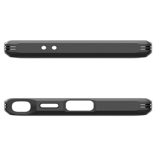 Husa Spigen Tough Armor MagSafe compatibila cu Samsung Galaxy S24 Ultra Black (Spigen, S24 Ultra) by www.silkase.ro Husa Spigen Tough Armor MagSafe compatibila cu Samsung Galaxy S24 Ultra Black (S24 Ultra, ACS07303) by www.silkase.ro