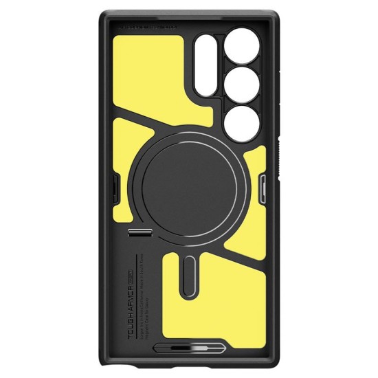 Husa Spigen Tough Armor MagSafe compatibila cu Samsung Galaxy S24 Ultra Black (Spigen, S24 Ultra) by www.silkase.ro Husa Spigen Tough Armor MagSafe compatibila cu Samsung Galaxy S24 Ultra Black (S24 Ultra, ACS07303) by www.silkase.ro