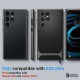 Husa Spigen Neo Hybrid compatibila cu Samsung Galaxy S24 Ultra Gunmetal (S24 Ultra, ACS07305) by www.silkase.ro