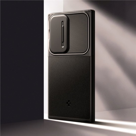 Husa Spigen Optik Armor pentru Samsung Galaxy S24 Ultra, culoare negru mat (UAG, Telefoane Samsung) by www.silkase.ro Husa Spigen Optik Armor pentru Samsung Galaxy S24 Ultra, culoare negru mat (Telefoane Samsung, ACS07313) by www.silkase.ro