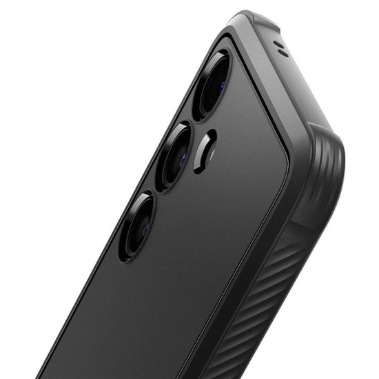 Husa Spigen Rugged Armor compatibila cu Samsung Galaxy S24 Plus Matte Black (Spigen, S24 Plus) by www.silkase.ro Husa Spigen Rugged Armor compatibila cu Samsung Galaxy S24 Plus Matte Black (S24 Plus, ACS07326) by www.silkase.ro