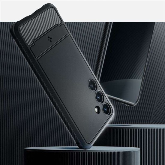 Husa Spigen Rugged Armor compatibila cu Samsung Galaxy S24 Plus Matte Black (Spigen, S24 Plus) by www.silkase.ro Husa Spigen Rugged Armor compatibila cu Samsung Galaxy S24 Plus Matte Black (S24 Plus, ACS07326) by www.silkase.ro