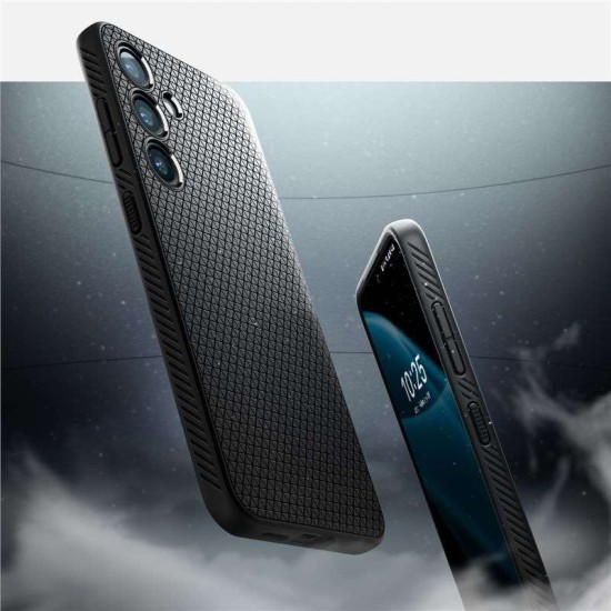 Husa Spigen Liquid Air compatibila cu Samsung Galaxy S24 Plus Black (Spigen, S24 Plus) by www.silkase.ro Husa Spigen Liquid Air compatibila cu Samsung Galaxy S24 Plus Black (S24 Plus, ACS07327) by www.silkase.ro