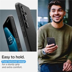 Husa Spigen Liquid Air compatibila cu Samsung Galaxy S24 Plus Black Husa Spigen Liquid Air compatibila cu Samsung Galaxy S24 Plus Black