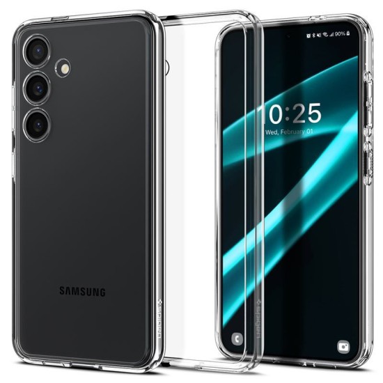 Husa Spigen Ultra Hybrid pentru Samsung Galaxy S24+ Plus Transparent (Spigen, S24 Plus) by www.silkase.ro Husa Spigen Ultra Hybrid pentru Samsung Galaxy S24+ Plus Transparent (S24 Plus, ACS07329) by www.silkase.ro