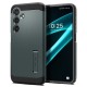 Husa telefon Spigen Tough Armor compatibil cu Samsung Galaxy S24+, verde, design minimalist, protectie suplimentara (S24 Plus, ACS07334) by www.silkase.ro