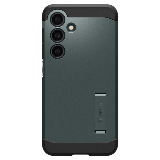 Husa telefon Spigen Tough Armor compatibil cu Samsung Galaxy S24+, verde, design minimalist, protectie suplimentara (S24 Plus, ACS07334) by www.silkase.ro
