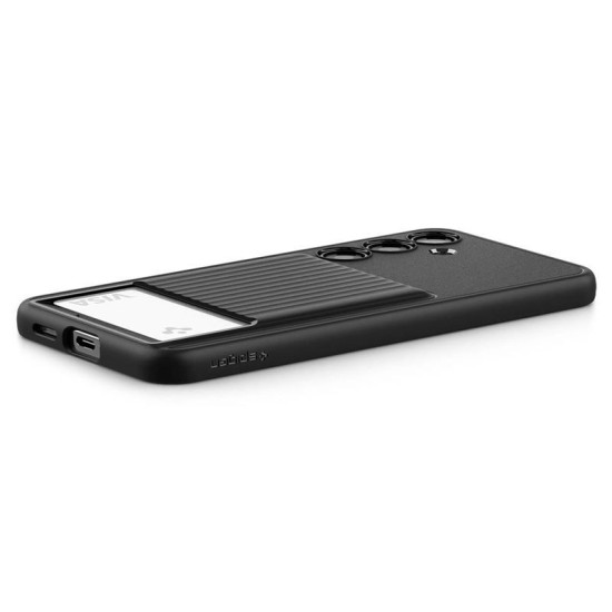 Husa telefon, Spigen, TPU, Liquid Slot, pentru Galaxy S24 Plus, Slot Card, Negru, 15.5x7.39cm (S24 Plus, ACS07336) by www.silkase.ro
