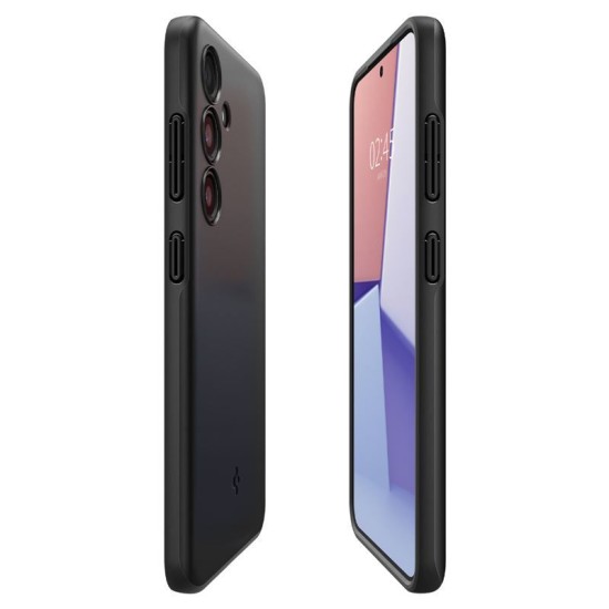 Husa slim Spigen Thin Fit compatibila cu Samsung Galaxy S24 Black (Spigen, S24) by www.silkase.ro Husa slim Spigen Thin Fit compatibila cu Samsung Galaxy S24 Black (S24, ACS07341) by www.silkase.ro