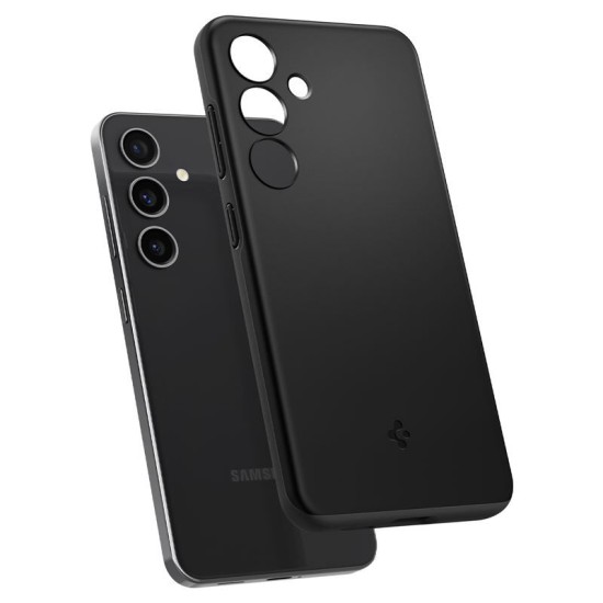 Husa slim Spigen Thin Fit compatibila cu Samsung Galaxy S24 Black (Spigen, S24) by www.silkase.ro Husa slim Spigen Thin Fit compatibila cu Samsung Galaxy S24 Black (S24, ACS07341) by www.silkase.ro