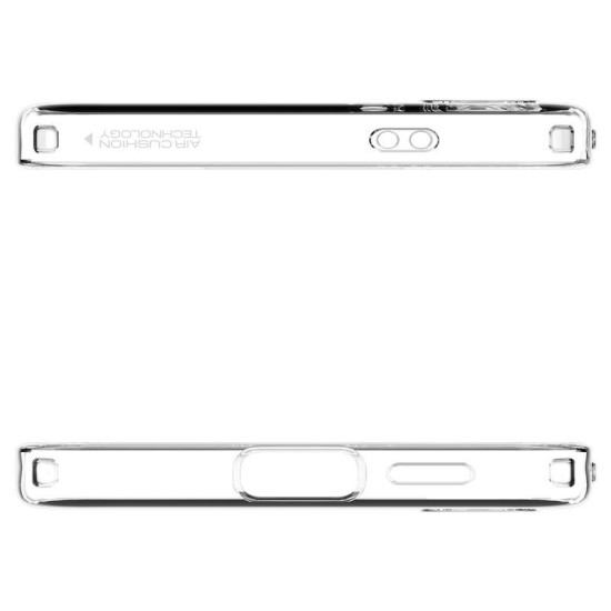 Husa Spigen Cristal Lichid1 pentru Samsung Galaxy S24 Transparent (S24, ACS07343) by www.silkase.ro