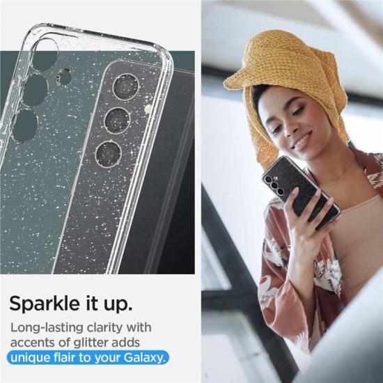 Huse pentru Samsung Galaxy S24 - Spigen Liquid Crystal Glitter - Crystal Quartz (Spigen, S24) by www.silkase.ro Huse pentru Samsung Galaxy S24 - Spigen Liquid Crystal Glitter - Crystal Quartz (S24, ACS07345) by www.silkase.ro