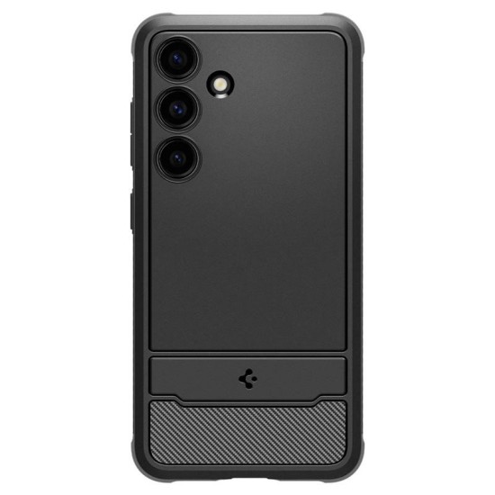 Husa Spigen Rugged Armor compatibila cu Samsung Galaxy S24 Matte Black (Spigen, S24) by www.silkase.ro Husa Spigen Rugged Armor compatibila cu Samsung Galaxy S24 Matte Black (S24, ACS07346) by www.silkase.ro