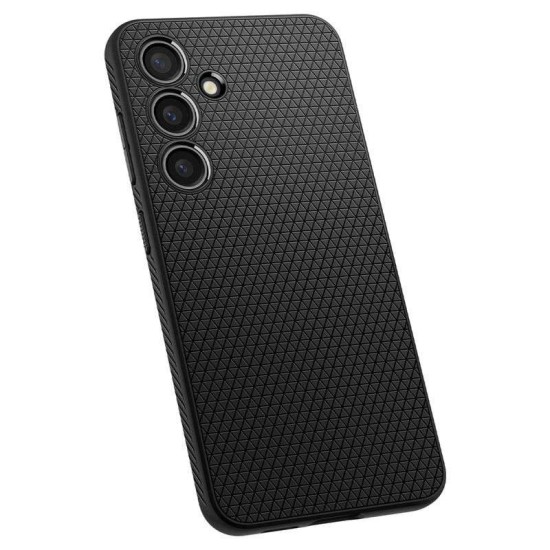 Husa pentru Samsung Galaxy S24, Spigen Liquid Air, Matte Black (Spigen, S24) by www.silkase.ro Husa pentru Samsung Galaxy S24, Spigen Liquid Air, Matte Black (S24, ACS07347) by www.silkase.ro
