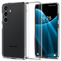 Husa Spigen Ultra Hybrid compatibila cu Samsung Galaxy S24 Crystal Clear