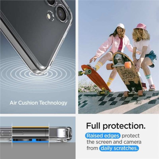 Husa Spigen Ultra Hybrid compatibila cu Samsung Galaxy S24 Crystal Clear (Spigen, S24) by www.silkase.ro Husa Spigen Ultra Hybrid compatibila cu Samsung Galaxy S24 Crystal Clear (S24, ACS07349) by www.silkase.ro