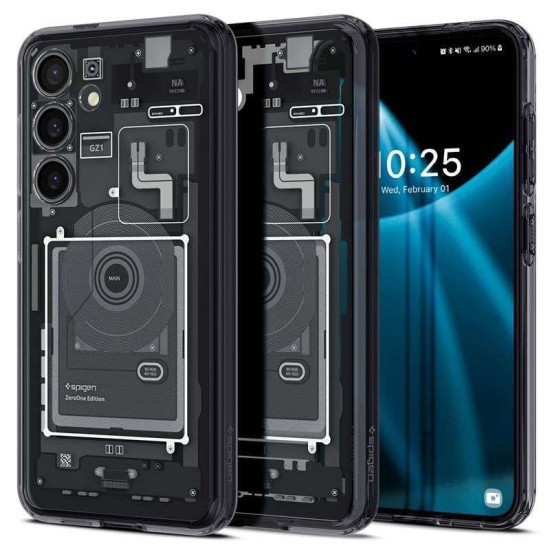 Husa Spigen Ultra Hybrid compatibila cu Samsung Galaxy S24 Zero One (S24, ACS07350) by www.silkase.ro