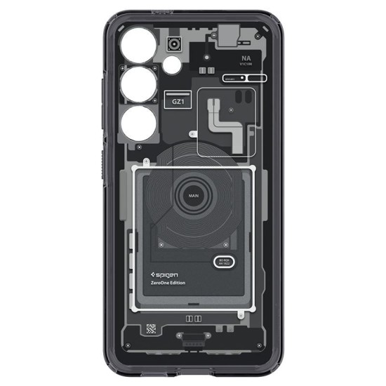 Husa Spigen Ultra Hybrid compatibila cu Samsung Galaxy S24 Zero One (S24, ACS07350) by www.silkase.ro