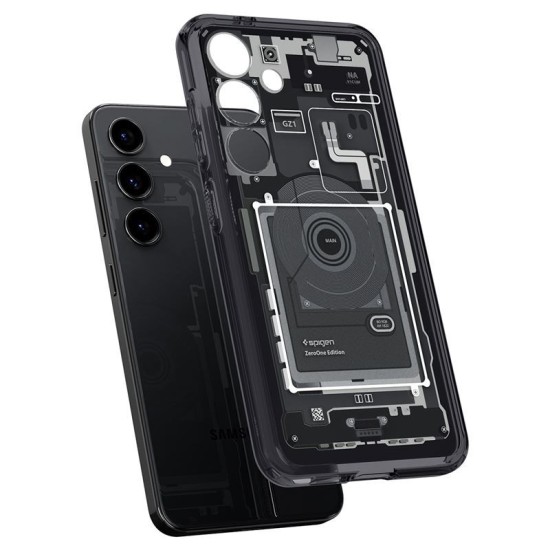 Husa Spigen Ultra Hybrid compatibila cu Samsung Galaxy S24 Zero One (S24, ACS07350) by www.silkase.ro
