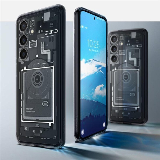 Husa Spigen Ultra Hybrid compatibila cu Samsung Galaxy S24 Zero One (S24, ACS07350) by www.silkase.ro