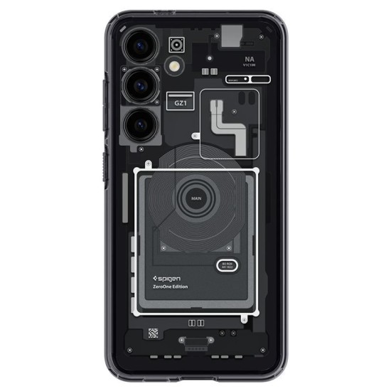 Husa Spigen Ultra Hybrid compatibila cu Samsung Galaxy S24 Zero One (S24, ACS07350) by www.silkase.ro